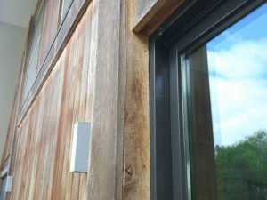 IBOC natuurwoning rieten dak eiken gebinten met glas Gerrit Jan ter Horst